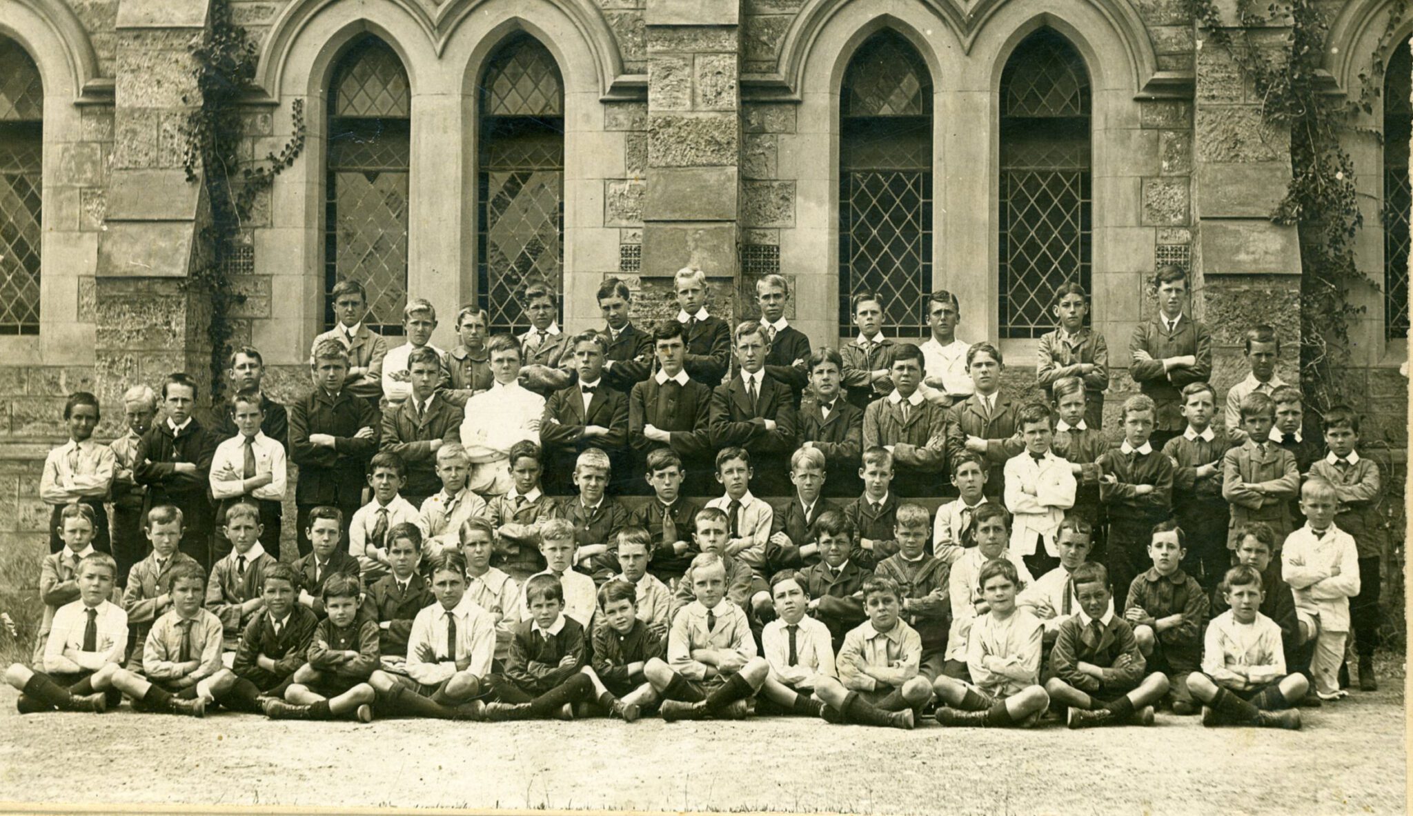 Christ Church whole school photo c1915