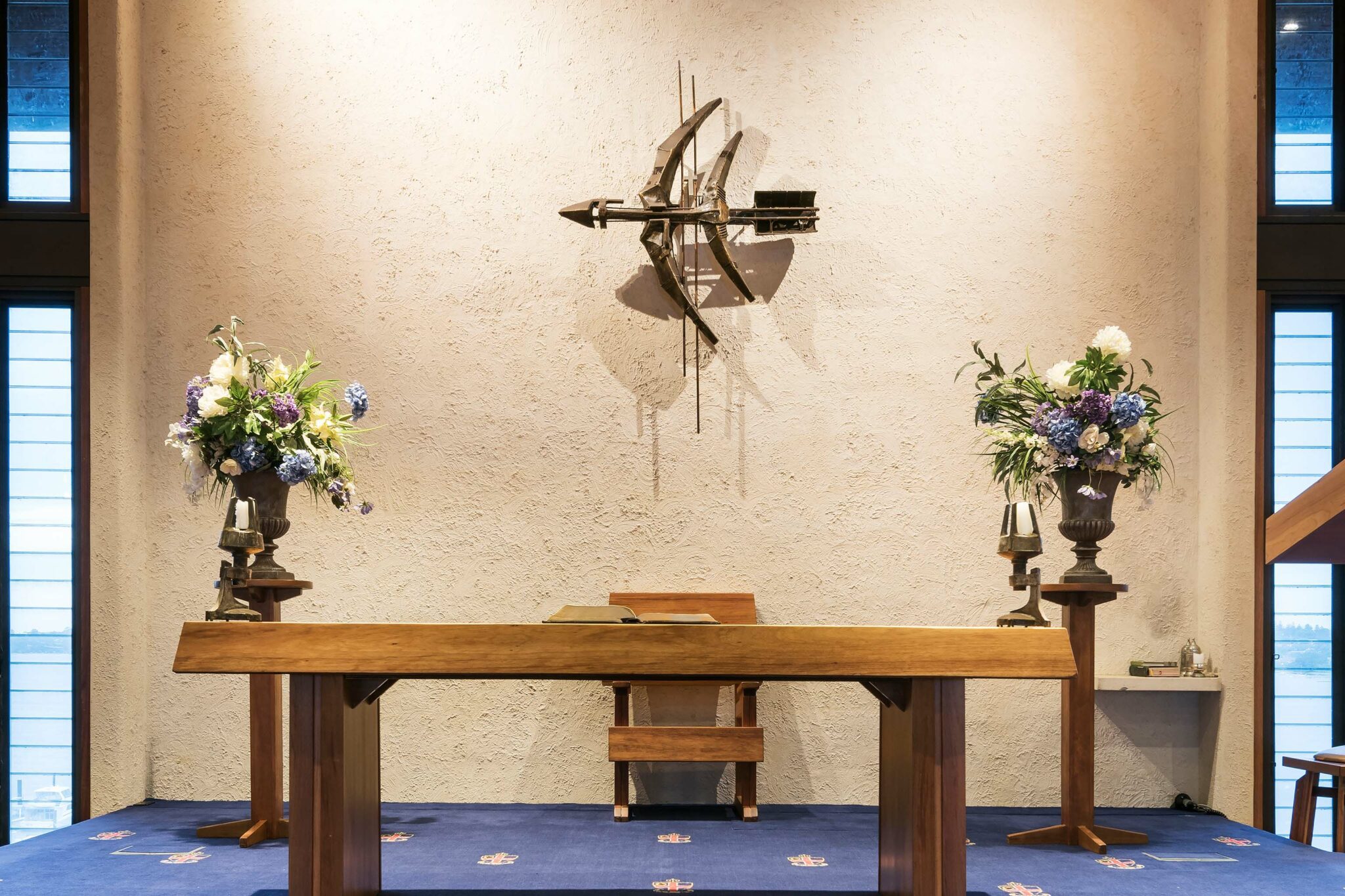 Sanctuary Cross in the School Chapel