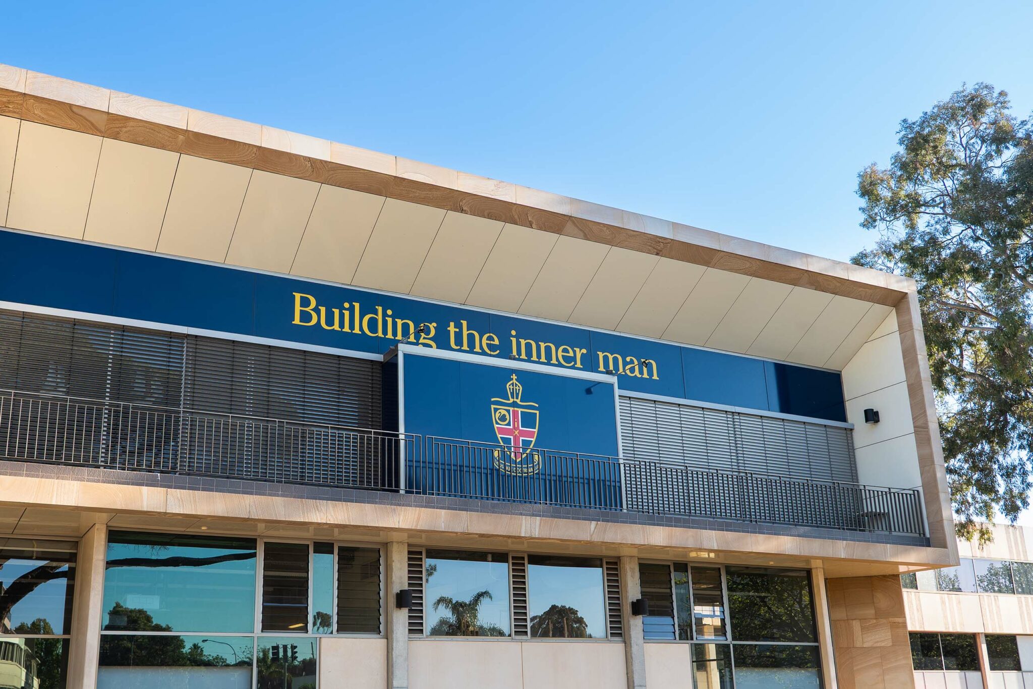 School building facing Stirling Hwy.