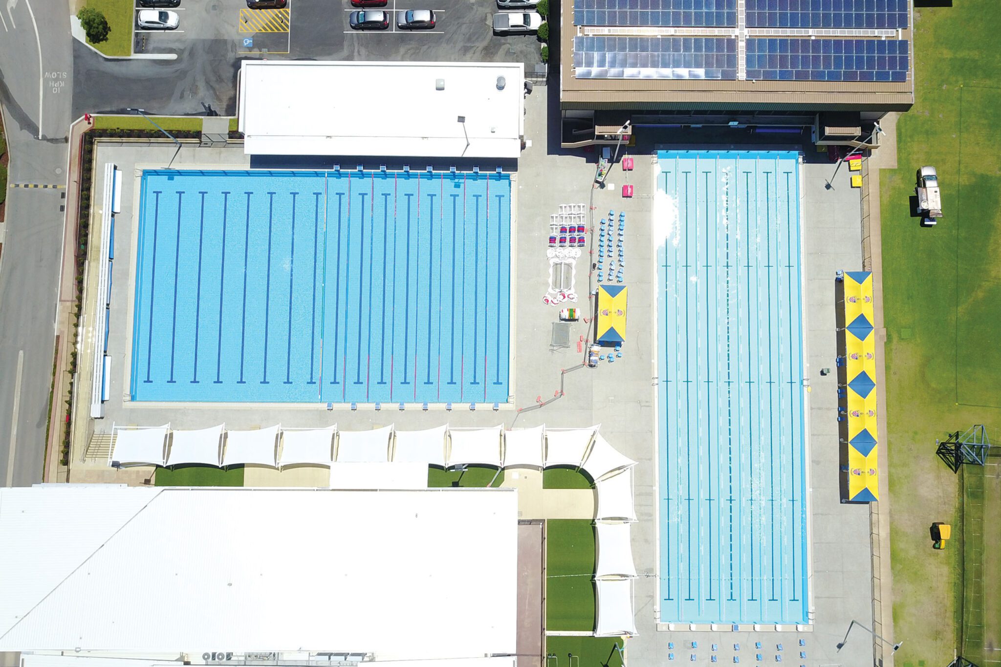 The Aquatic Precinct is shared between CCGS and MLC